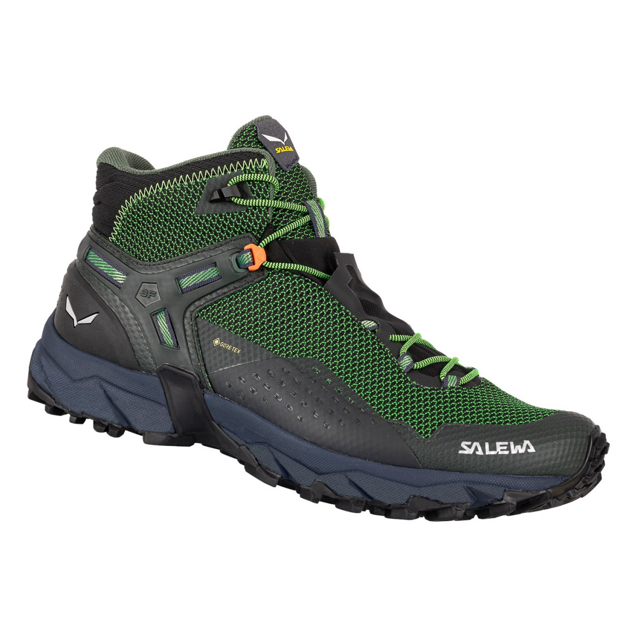 Salewa Men's Ultra Flex 2 Mid GORE-TEX® Hiking Shoes Green AJU-645821